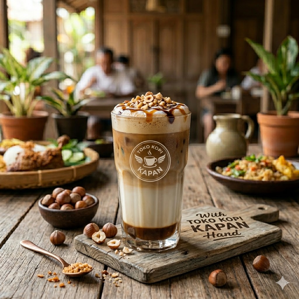 Hazelnut Coffee Latte